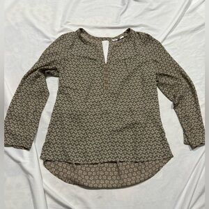 DR2 by Daniel Rainn Blouse Floral Boho Small